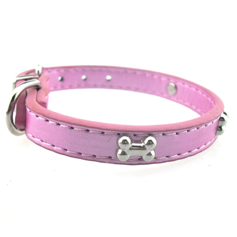 Bone Patterned Dog Collar