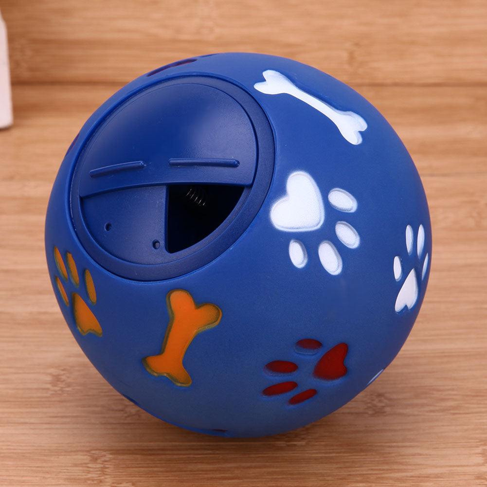 Dog Interactive Treat Dispensing Ball Pure Natural Imported Rubber