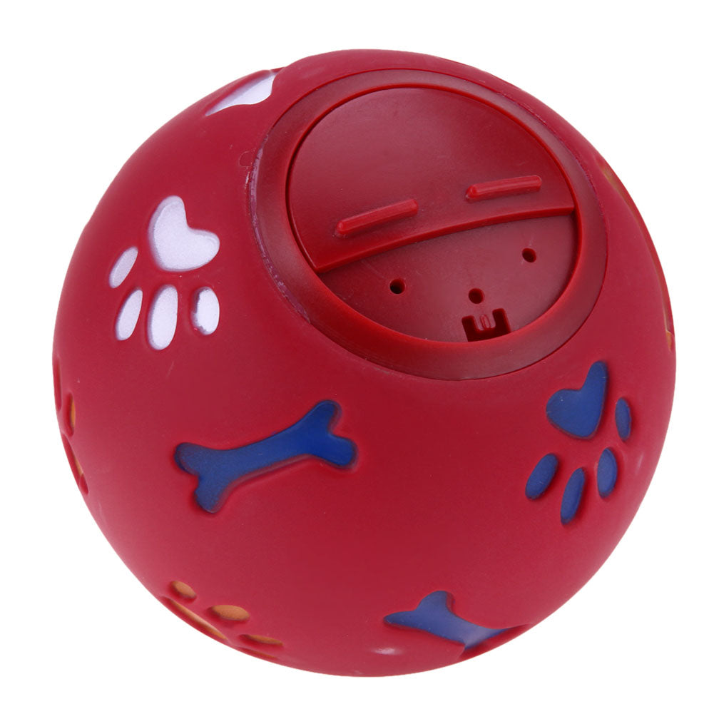 Dog Interactive Treat Dispensing Ball Pure Natural Imported Rubber