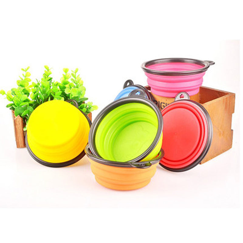 Folding Silicone Dog Bowl -Travel Bowl For Dogs