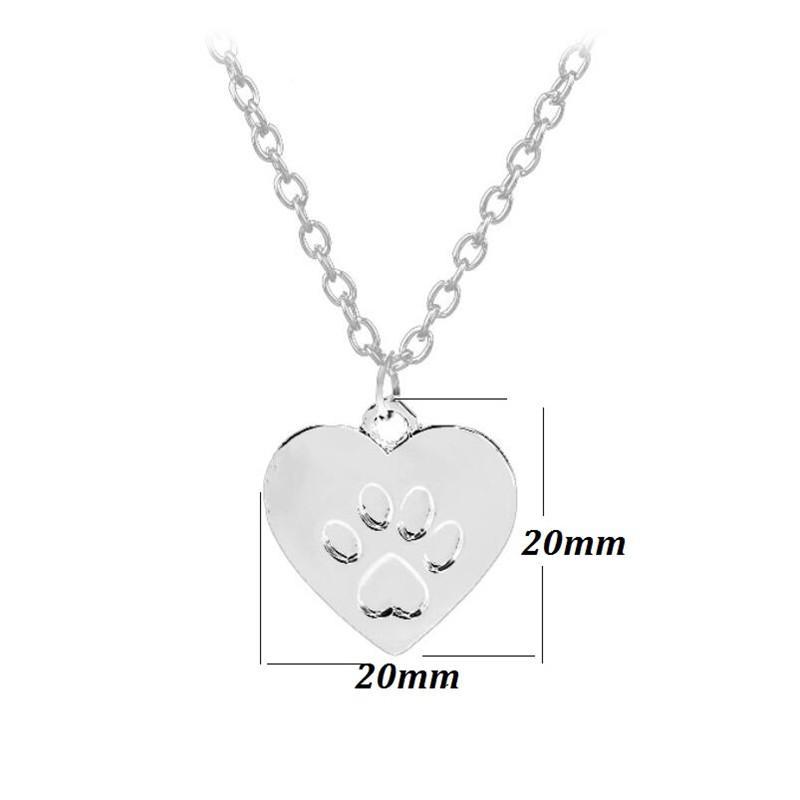 Fancy Dog Paw Pendant