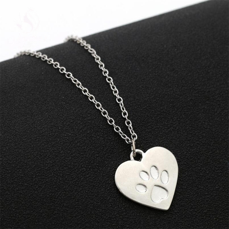 Fancy Dog Paw Pendant