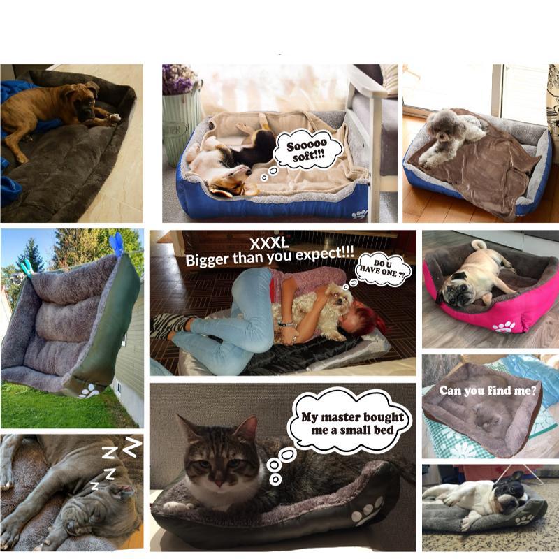 Self Warming Dog Bed-Soft Material