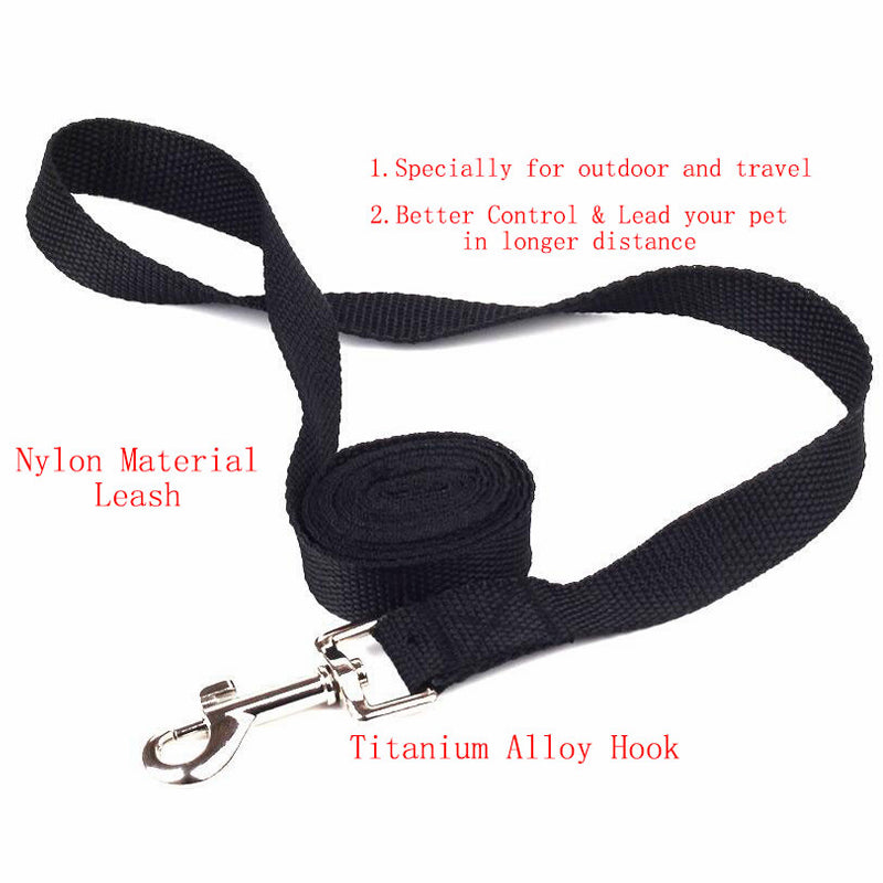 Nylon Pet Lead Leash for Dogs-Outdoor Security Training Dog Harness