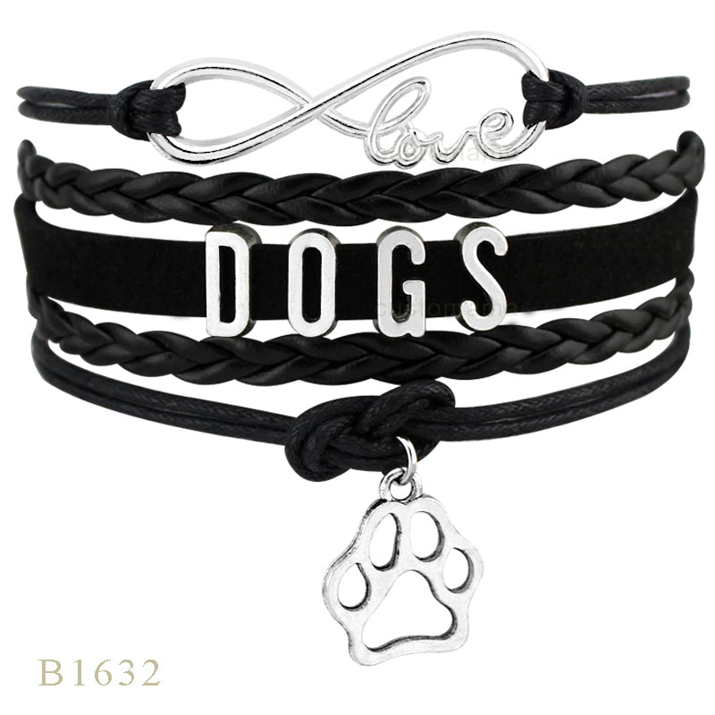 Rescue Mom Infinity Charm Bracelet