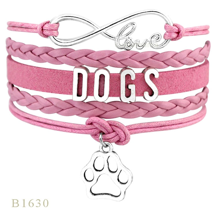 Rescue Mom Infinity Charm Bracelet