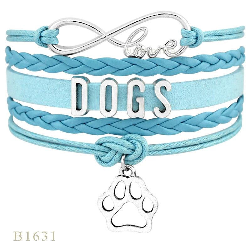 Rescue Mom Infinity Charm Bracelet