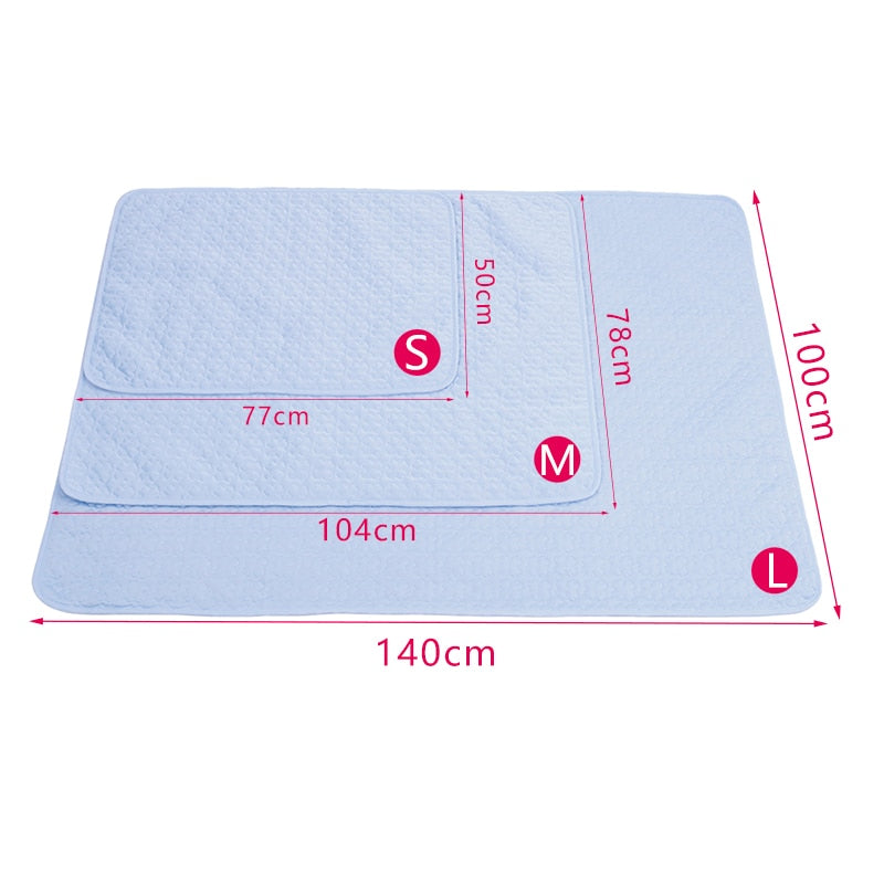 Self-cooling Pet Blanket for Dogs Ultra Soft Breathable Sleep Pad Heat Relief In Summer