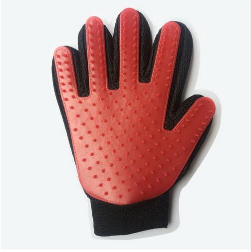 Silicone Pet brush Glove Deshedding Gentle Efficient Pet Grooming Glove