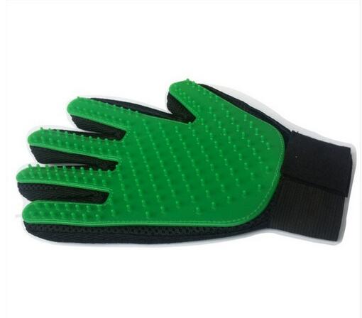 Silicone Pet brush Glove Deshedding Gentle Efficient Pet Grooming Glove