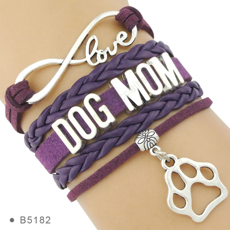 Rescue Mom Infinity Charm Bracelet