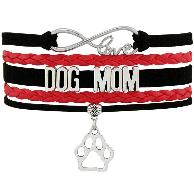 Rescue Mom Infinity Charm Bracelet