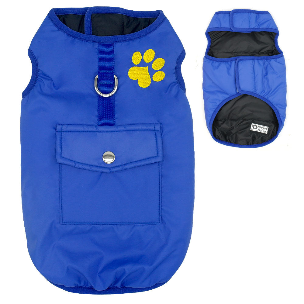 Winter Waterproof Reversible Dog Jacket